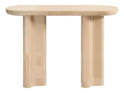 Outlet Vente-unique Console em MDF - lacado - LESONA Bege