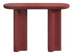 Consola*Vente-unique Console em MDF - lacado - LESONA Bordeaux