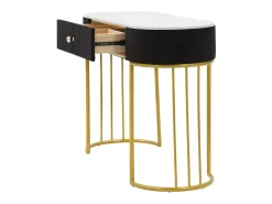 Consola* Console Montpellier 100X43X74 cm Preto