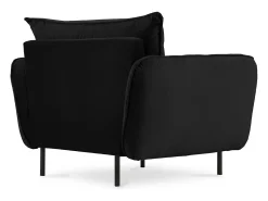 Sale Cosmopolitan Design - Poltrona "Vienna" em veludo - 97x94x95cm Preto