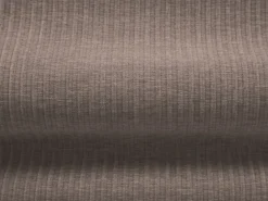 Clearance Cosmopolitan Design - Poltrona "Arendal" em tecido chenille com efeito canelado escuro - 124x102x70cm Bege