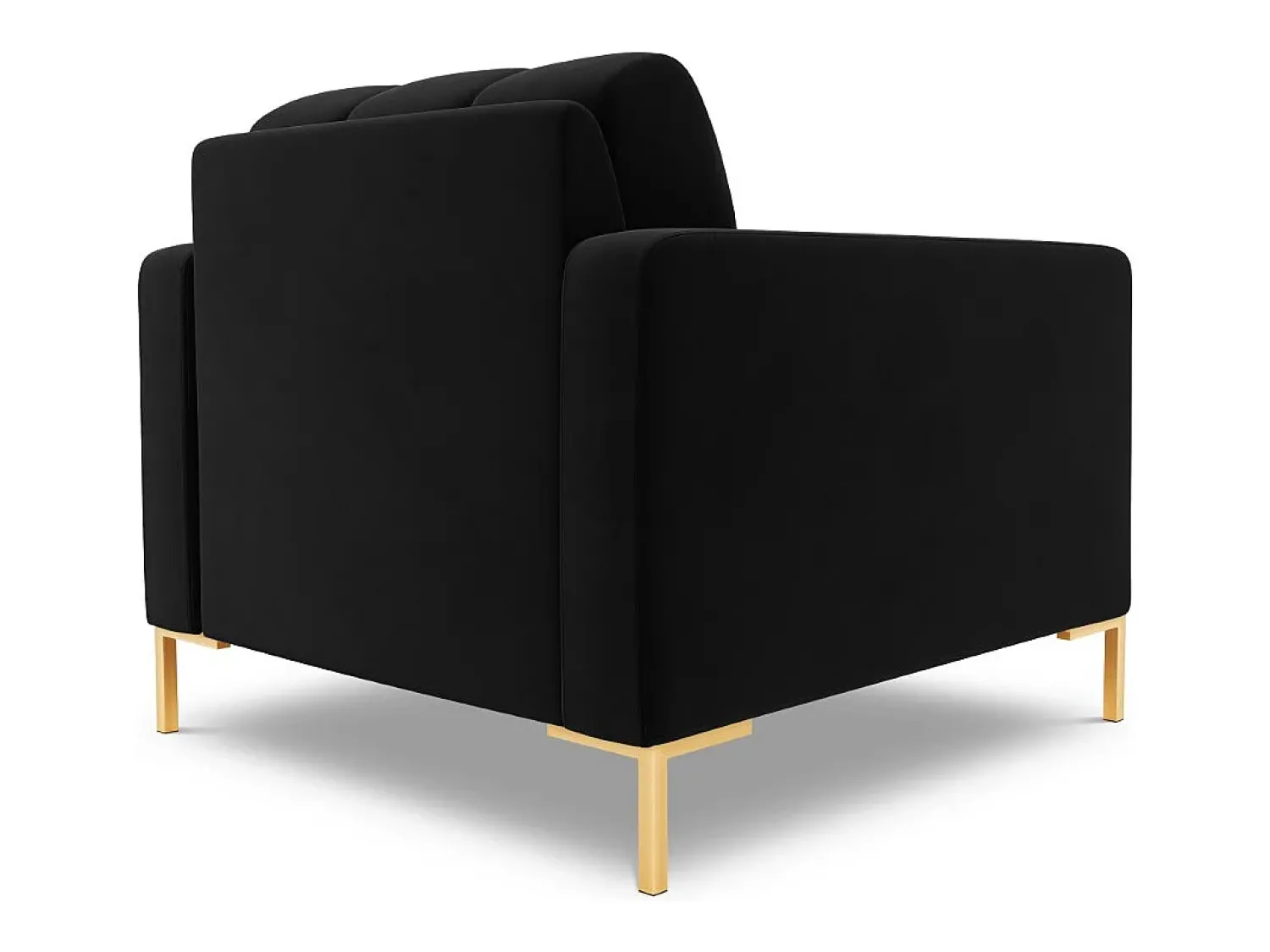 Cosmopolitan Design - Poltrona "Bali" em veludo - 87x92x75cm^ Poltrona