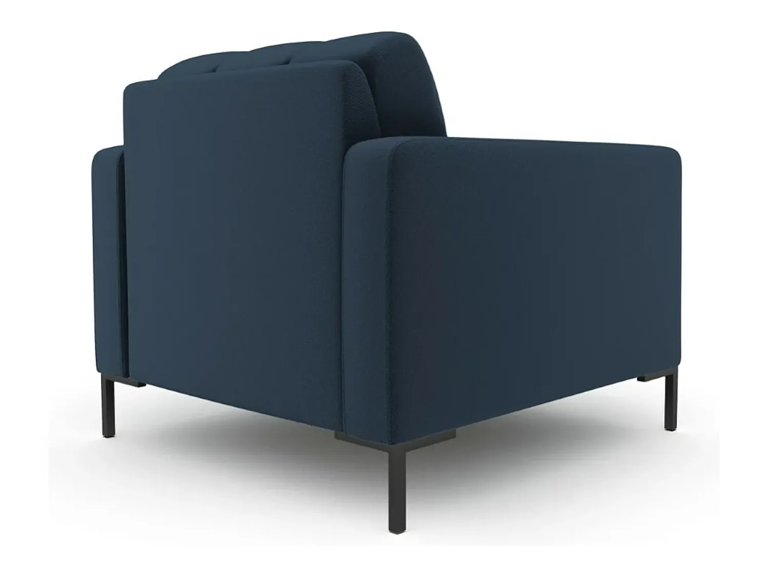 Poltrona|Cosmopolitan Design - Poltrona "Bali" em tecido estrutural - 87x92x75cm Azul