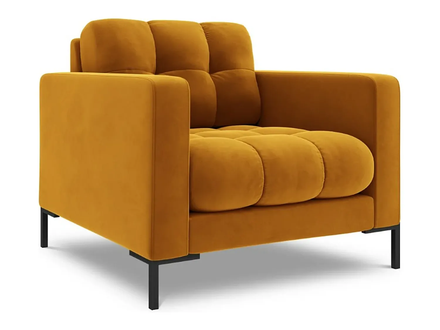 Cosmopolitan Design - Poltrona "Bali" em veludo - 87x92x75cm^ Poltrona