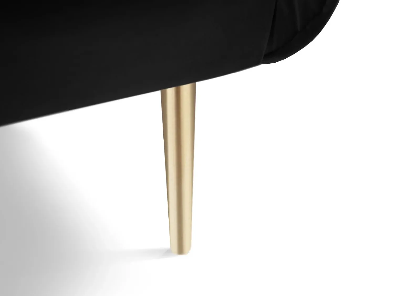Poltrona*Cosmopolitan Design - Poltrona "Vienna" em veludo - 97x94x95cm Preto