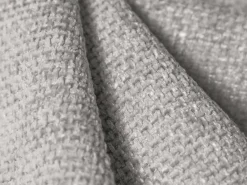 Cosmopolitan Design - Poltrona "Arendal" em tecido chenille cinza claro - 124x102x70cm^ Poltrona