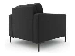 Hot Cosmopolitan Design - Poltrona "Bali" em tecido estrutural cinza escuro - 87x92x75cm Cinza antracite