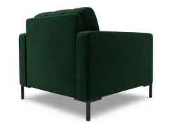 Cosmopolitan Design - Poltrona "Bali" em veludo verde garrafa - 87x92x75cm Verde pinho