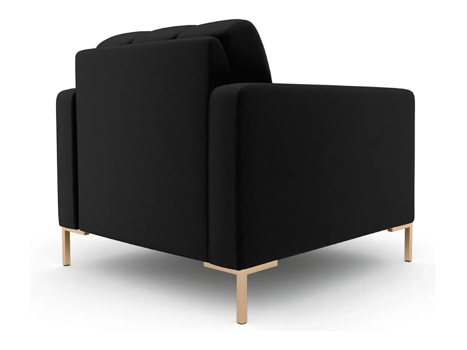 Poltrona*Cosmopolitan Design - Poltrona "Bali" em tecido estrutural - 87x92x75cm Preto