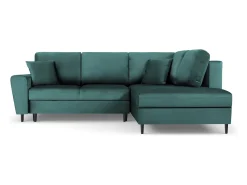 Sofá*Cosmopolitan Design - Sofá convertível de canto direito com caixa de arrumação 