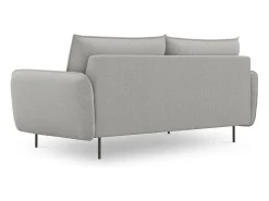 Hot Cosmopolitan Design - Sofá "Vienna" 3 lugares em tecido estrutural cinza claro - 200x92x95cm Cinzento claro