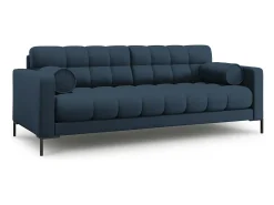 Best Cosmopolitan Design - Sofá "Bali" 3 lugares em tecido estrutural - 177x92x75cm Azul