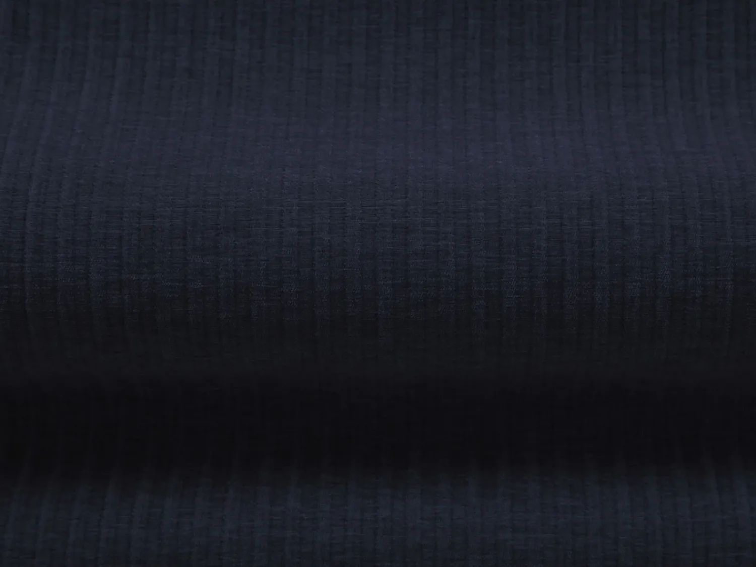 Cosmopolitan Design - Sofá de canto esquerdo "Arendal" 4 lugares em tecido chenille com efeito canelado azul real - 284x166x70cm^ Sofá