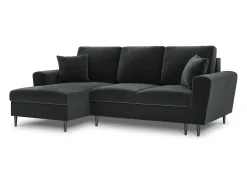 Discount Cosmopolitan Design - Sofá convertível de canto esquerdo com caixa de arrumação