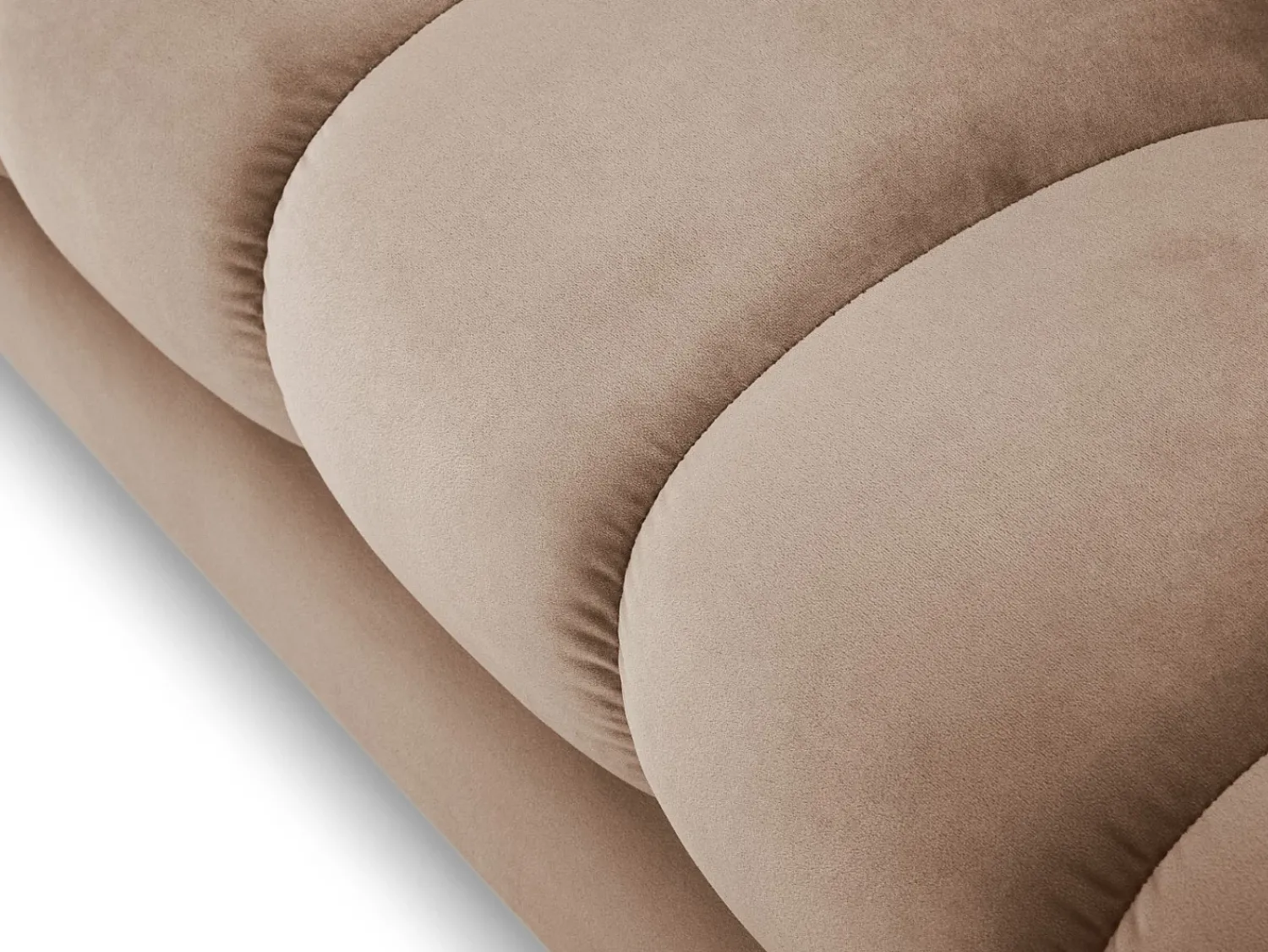 Cosmopolitan Design - Sofá "Bali" 2 lugares em veludo - 152x92x75cm^ Sofá