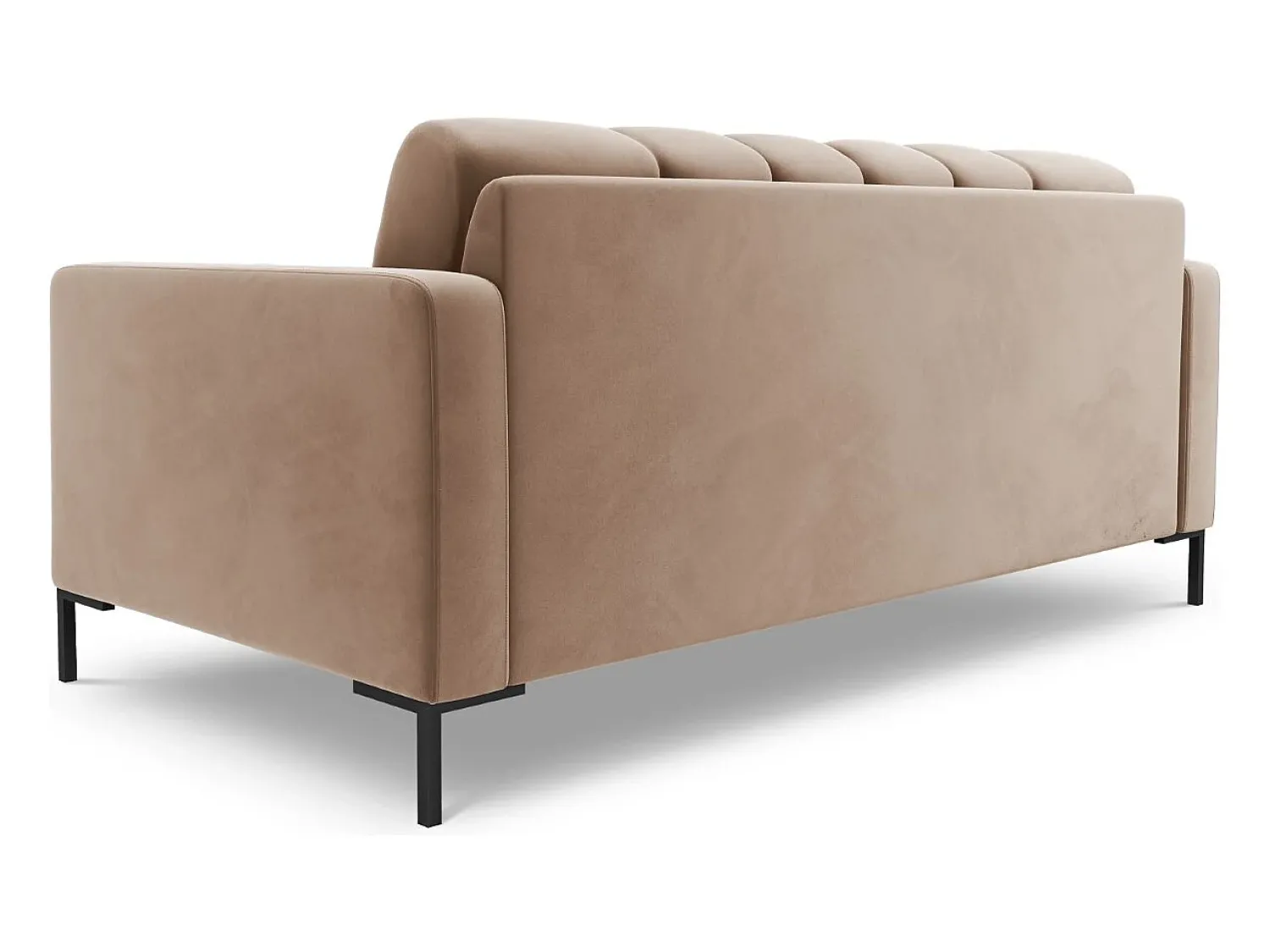 Cosmopolitan Design - Sofá "Bali" 2 lugares em veludo - 152x92x75cm^ Sofá