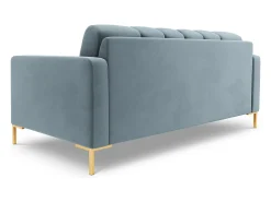 Cosmopolitan Design - Sofá "Bali" 2 lugares em veludo - 152x92x75cm^ Sofá