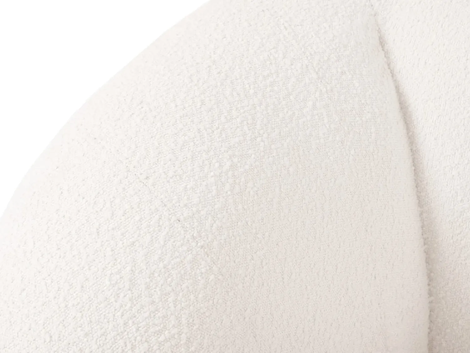 Cosmopolitan Design - Sofá "Essen" 3 lugares em tecido bouclé - 230x95x86cm^ Sofá