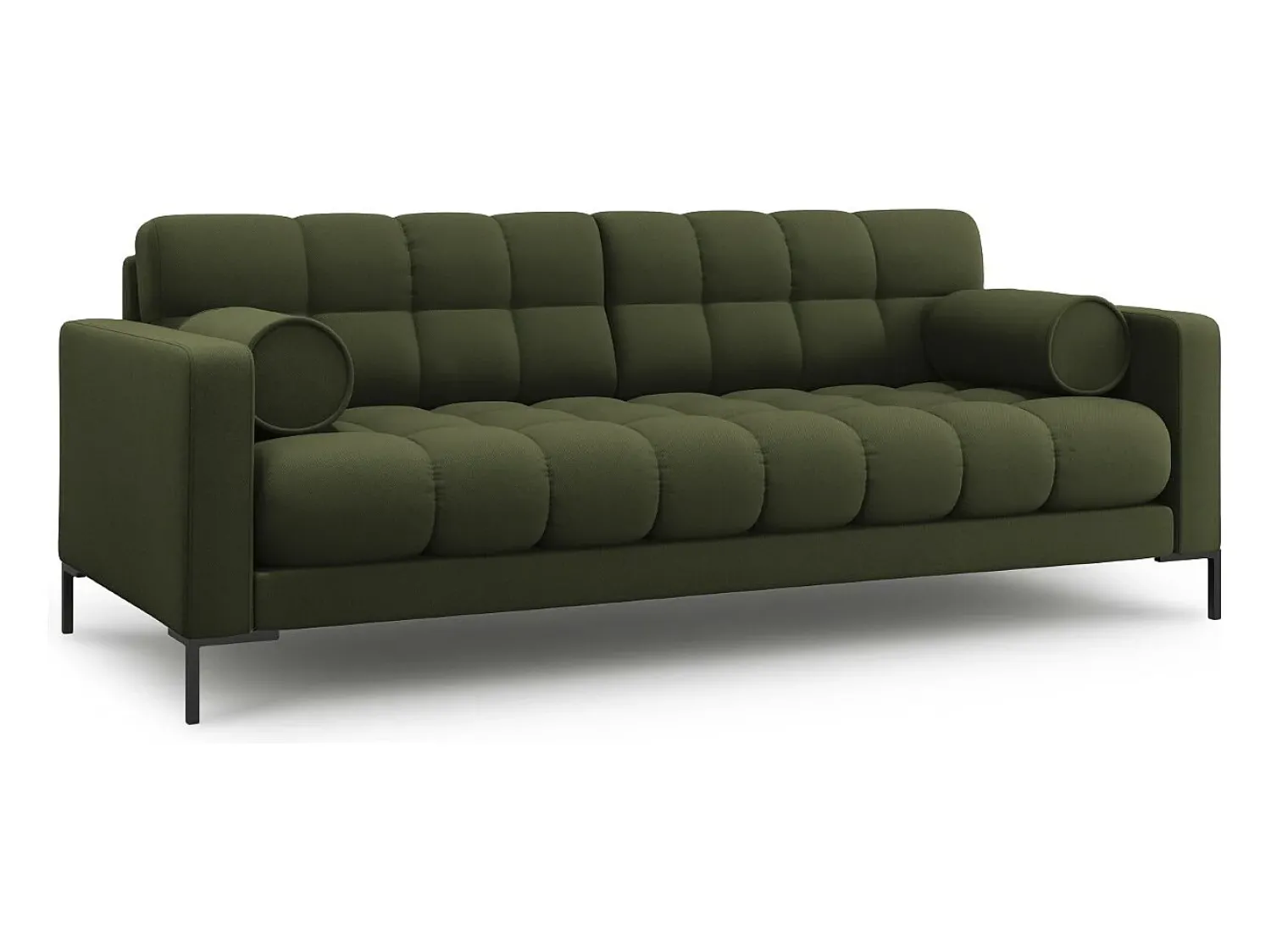 Cosmopolitan Design - Sofá "Bali" 4 lugares em tecido estrutural - 217x92x75cm^ Sofá