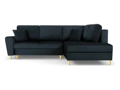 Sofá|Cosmopolitan Design - Sofá convertível de canto direito com caixa de arrumação