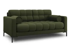 Sofá*Cosmopolitan Design - Sofá "Bali" 2 lugares em tecido estrutural - 152x92x75cm Verde