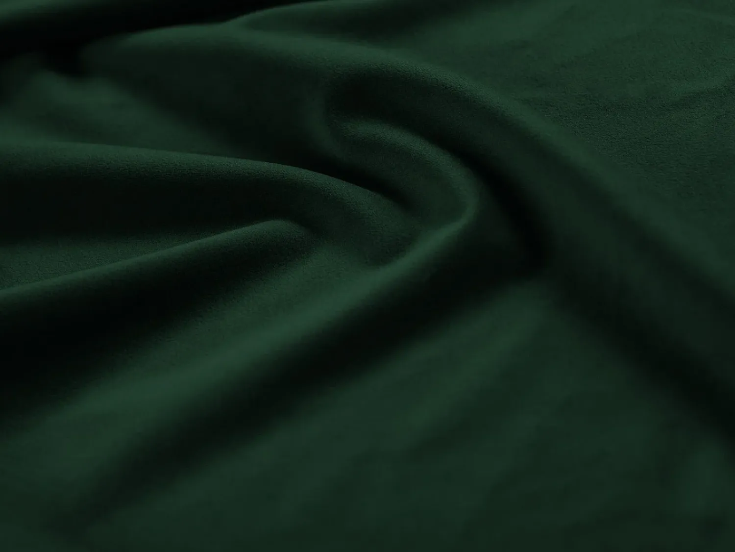 Sofá|Cosmopolitan Design - Sofá de canto simétrico "Bali" 6 lugares em veludo verde garrafa - 256x256x75cm Verde pinho