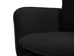 Cosmopolitan Design - Sofá "Vienna" 3 lugares em veludo - 200x92x95cm^ Sofá