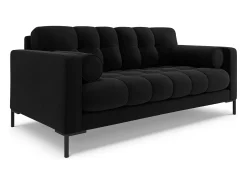 Cosmopolitan Design - Sofá "Bali" 2 lugares em veludo - 152x92x75cm^ Sofá