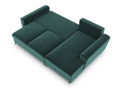 Sofá|Cosmopolitan Design - Sofá convertível de canto direito com caixa de arrumação