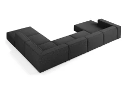 Clearance Cosmopolitan Design - Sofá de canto direito panorâmico