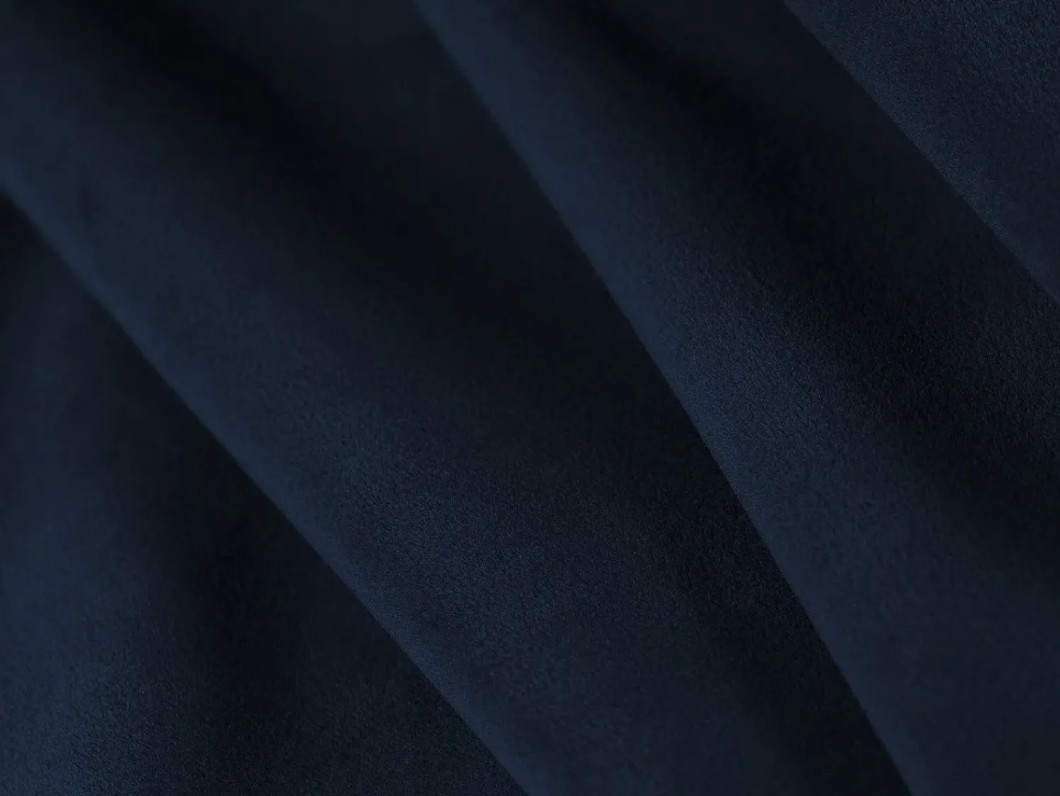 Clearance Cosmopolitan Design - Sofá de canto direito "Arendal" 5 lugares em veludo azul real - 341x166x70cm Azul escuro