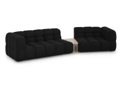 Cosmopolitan Design - Sofá modular direito "Sky" 3 lugares em veludo - 353x148x75cm^ Sofá