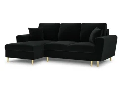 Sofá*Cosmopolitan Design - Sofá convertível de canto esquerdo com caixa de arrumação