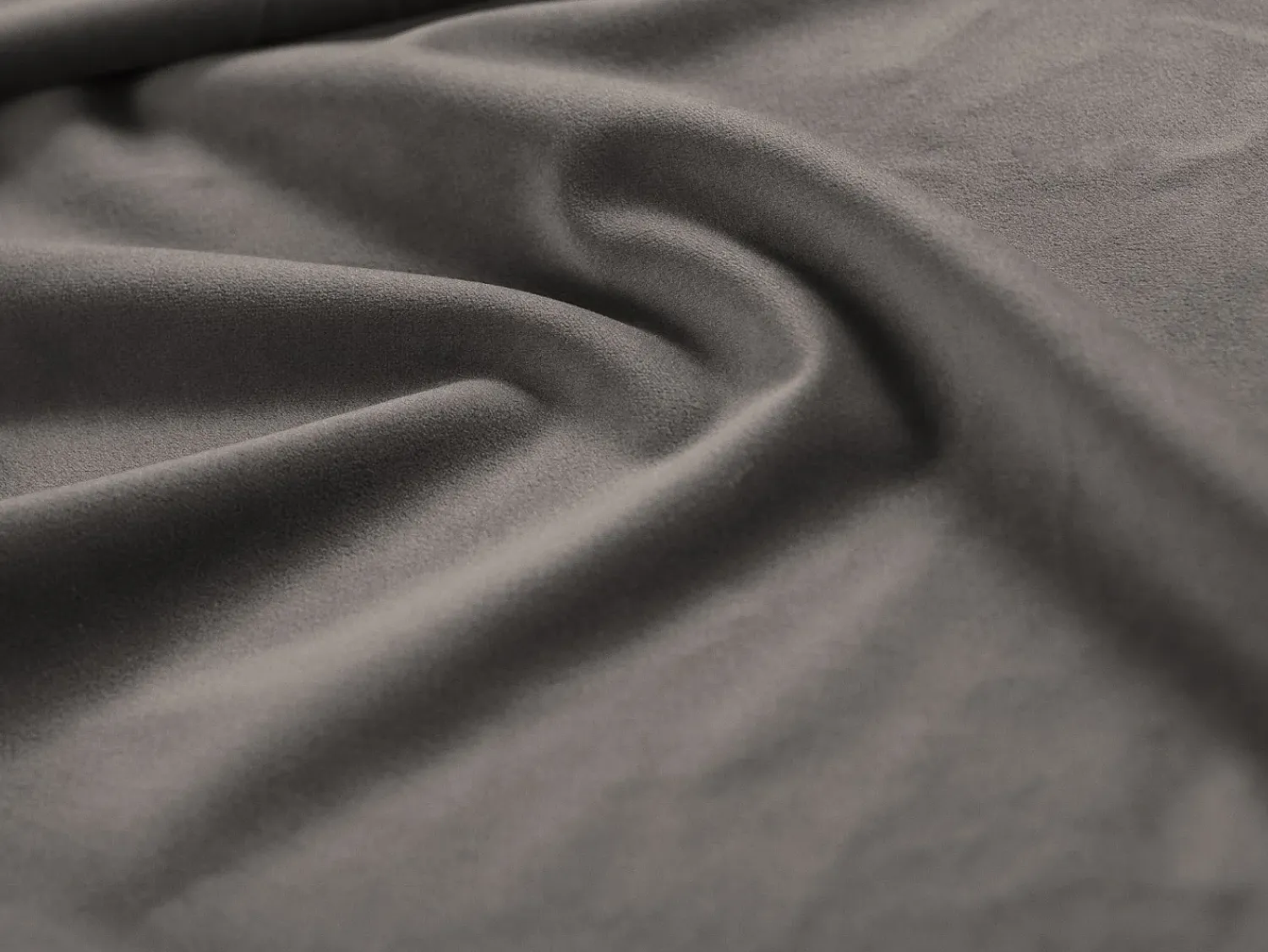 Sofá|Cosmopolitan Design - Sofá "Bali" 2 lugares em veludo cinza claro - 152x92x75cm Cinzento claro