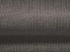 Clearance Cosmopolitan Design - Sofá de canto direito "Arendal" 3 lugares em tecido chenille com efeito canelado cinza escuro - 224x166x70cm Cinza antracite