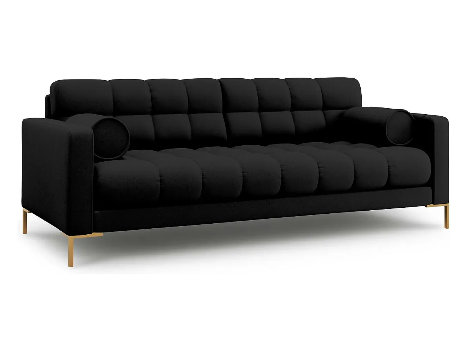 Cosmopolitan Design - Sofá "Bali" 4 lugares em tecido estrutural - 217x92x75cm^ Sofá