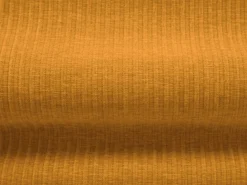 Sofá*Cosmopolitan Design - Sofá de canto direito "Arendal" 4 lugares em tecido chenille com efeito canelado mostarda - 284x166x70cm Amarelo mostarda