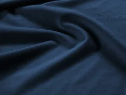 Cosmopolitan Design - Sofá panorâmico "Vienna" 6 lugares em veludo azul real - 350x170x95cm^ Sofá
