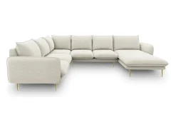 Sofá*Cosmopolitan Design - Sofá de canto panorâmico à esquerda 