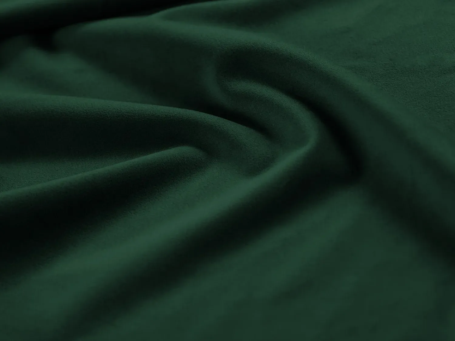 Cosmopolitan Design - Sofá "Vienna" 3 lugares em veludo verde garrafa - 200x92x95cm^ Sofá