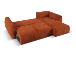 Sofá*Cosmopolitan Design - Sofá convertível de canto direito com caixa de arrumação 