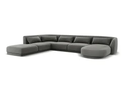 Cosmopolitan Design - Sofá de canto panorâmico à esquerda