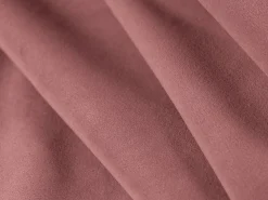 Sofá|Cosmopolitan Design - Sofá modular virado para a esquerda "Sydney" 3 lugares em veludo salmão - 295x90x70cm Rosa claro