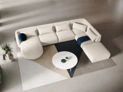 Sofá|Cosmopolitan Design - Sofá de canto direito panorâmico 