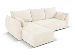 Outlet Cosmopolitan Design - Sofá convertível de canto esquerdo com caixa de arrumação