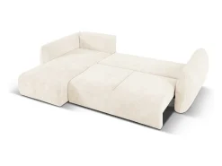 Outlet Cosmopolitan Design - Sofá convertível de canto esquerdo com caixa de arrumação