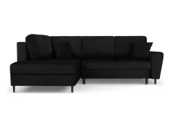 Outlet Cosmopolitan Design - Sofá convertível de canto esquerdo com caixa de arrumação