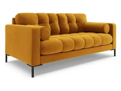 Cosmopolitan Design - Sofá "Bali" 2 lugares em veludo - 152x92x75cm^ Sofá