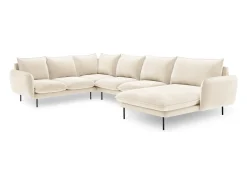 New Cosmopolitan Design - Sofá de canto panorâmico à esquerda 