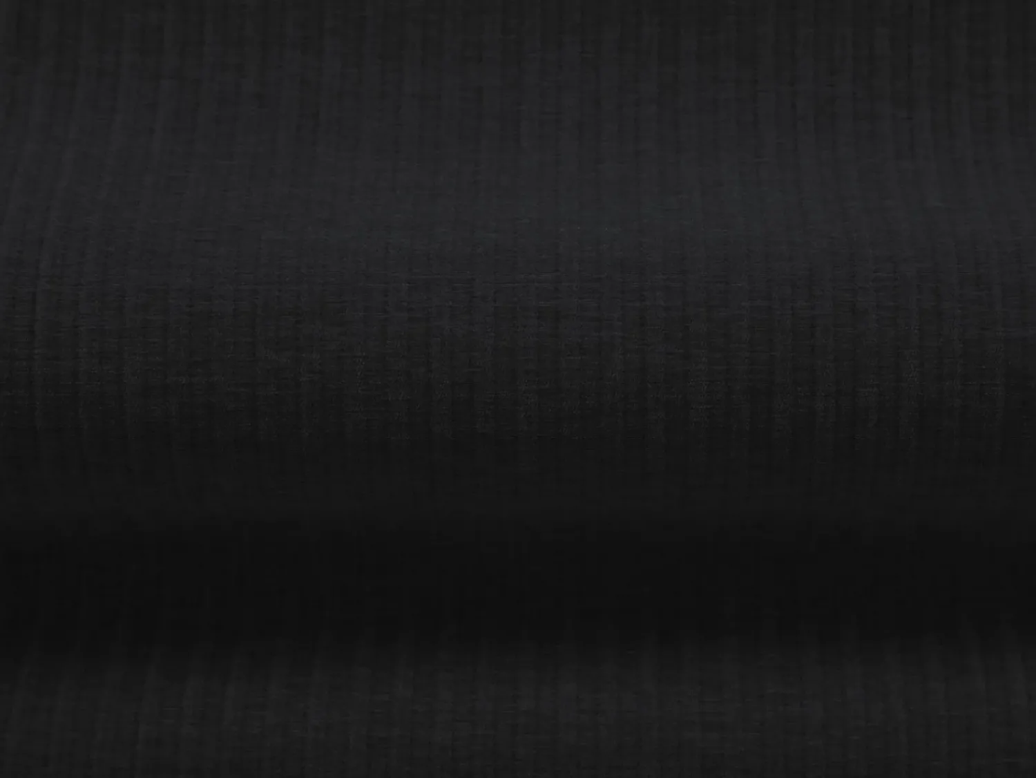 Clearance Cosmopolitan Design - Sofá de canto direito "Arendal" 4 lugares em tecido chenille com efeito canelado - 284x166x70cm Preto